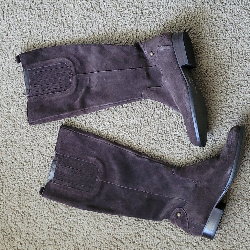 Crown Vintage Suede Riding Boot